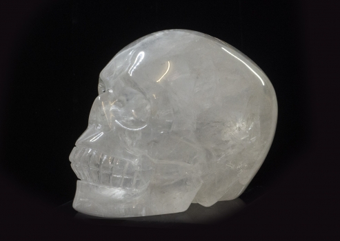 Kristallschädel, Skull, Bergkristall  1110 Gramm