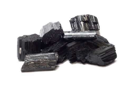 Turmalin schwarz (Schörl)  100 Gramm Kristalle