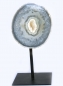 Preview: Achat-Geode auf Metallständer Nr. 10