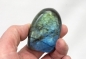 Preview: Labradorit, rundum polierte Freeform, Nr. 308