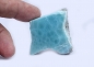 Preview: Larimar Rohstein, 290 Carat! Atlantisstein, eine seite anpoliert, Top-Qualität
