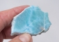 Preview: Larimar Rohstein, 320 Carat! Atlantisstein, eine seite anpoliert, Top-Qualität