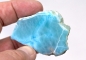 Preview: Larimar Rohstein, 320 Carat! Atlantisstein, eine seite anpoliert, Top-Qualität