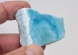 Preview: Larimar Rohstein, 340 Carat! Atlantisstein, eine seite anpoliert, Top-Qualität