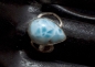 Preview: Larimar Ring Nr. 11, in 925 Silber gefasst, 26,10 Carat