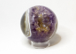 Preview: Amethyst-Achat Kugel, Edelstein-Kugel Nr. 5