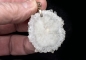 Preview: Solar quartz pendant, rock crystal, quartz disc, silver No. 1