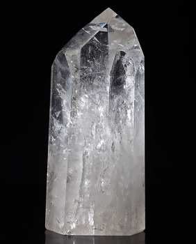 Rock crystal tip XL, all sides polished
