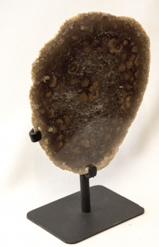 Achat-Geode auf Metallständer, Nr. 4