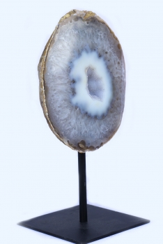 Achat-Geode auf Metallständer Nr. 9