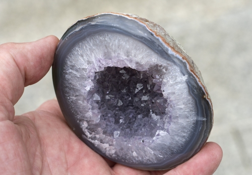 Achatgeode natur 1, Brasilien