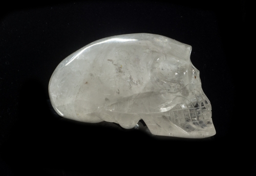 Kristallschädel, Alien-Skull, Bergkristall