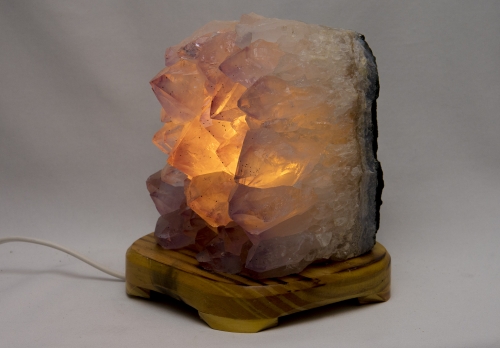 Gemstone Lamp Amethyst No. 1