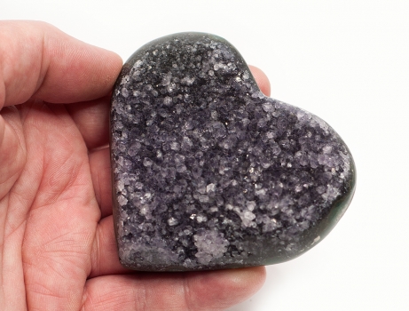 Uruguay Amethyst- Herz, Nr. 3