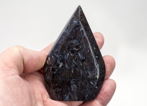 Astrophyllite  Anschliff Flamme Top-Qualität Rarität Unikat no 1