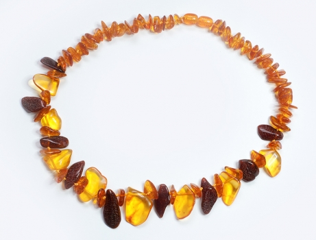 BALTIC amber necklace "nature"