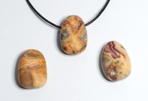 Crazy Lace Agate TS, gebohrt