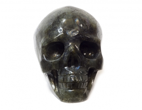 Kristallschädel, Skull, Labradorit, ca. 1140 Gramm