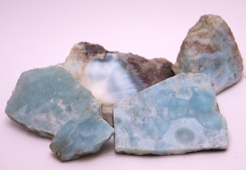 Larimar Rohsteine, Atlantissteine, Lot Nr. 4, 1250 Carat