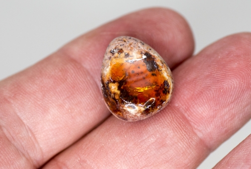 Mexikanischer Feueropal ca. 18,4 Carat Cabochon Nr. 2