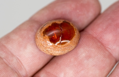 Mexikanischer Feueropal ca. 11,7 Carat Cabochon Nr. 4