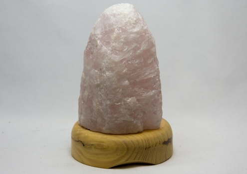 Edelstein-Lampe Rosenquarz Nr. 4