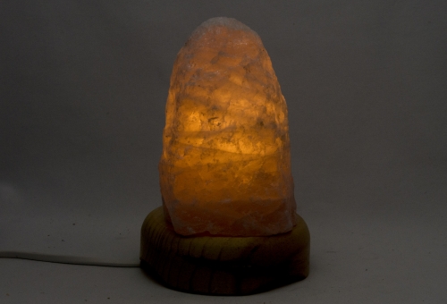 Edelstein-Lampe Rosenquarz Nr. 4