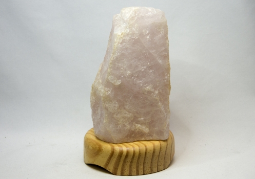 Edelstein-Lampe Rosenquarz Nr. 3