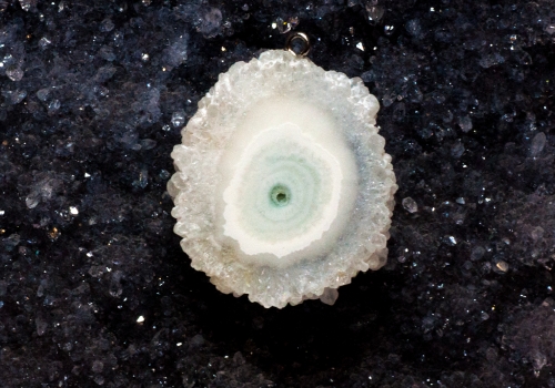 Solar Quarz Nr. 4, Stalaktiten Rosette, 73,65 Carat