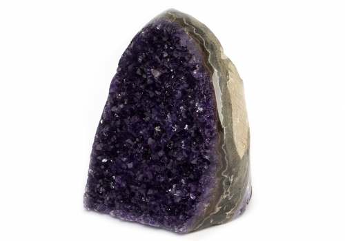 Uruguay Amethyst, AAA-extra Qualität Nr. 1, extrem dunkle Kristallbildung