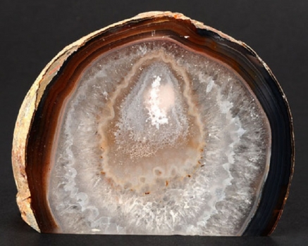 Achatgeode natur 19, Brasilien 700 Gramm