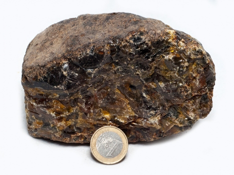 Blauer Bernstein XL/ blue Amber Nr. 12, Sumatra, 270 Gramm