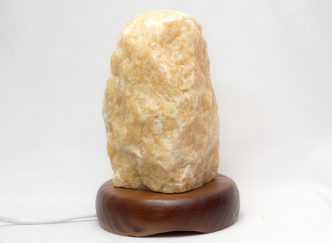 Edelstein-Lampe Orangencalcit Nr. 5