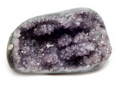 Uruguay amethyst, side polished 1135 grams