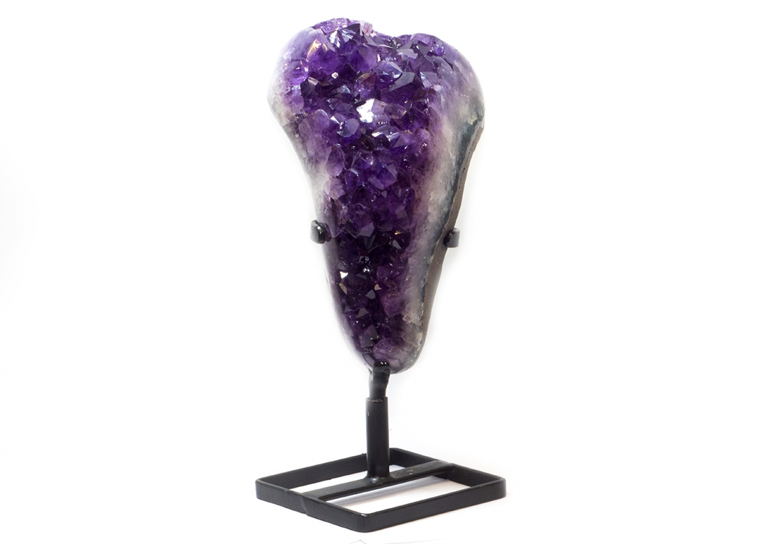 Amethyst Anschliff auf Ständer, EXTRA-Qualität, 4850 Gramm