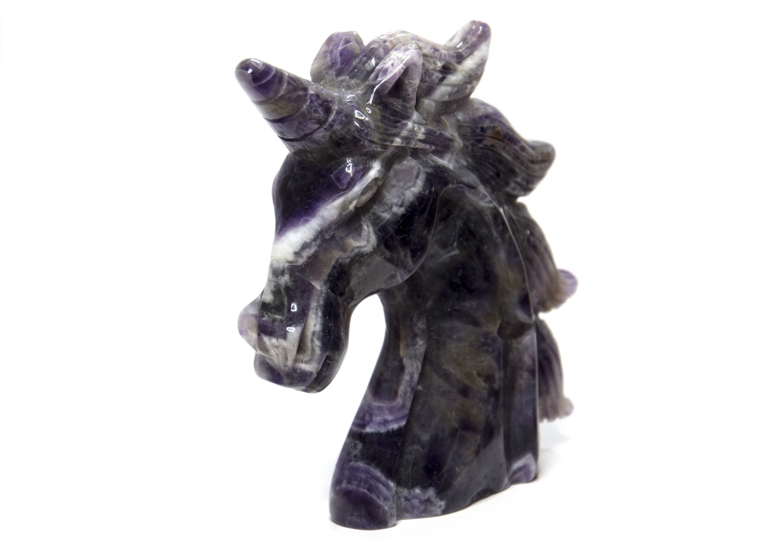Amethyst Einhorn, Unicorn Chevron Amethyst