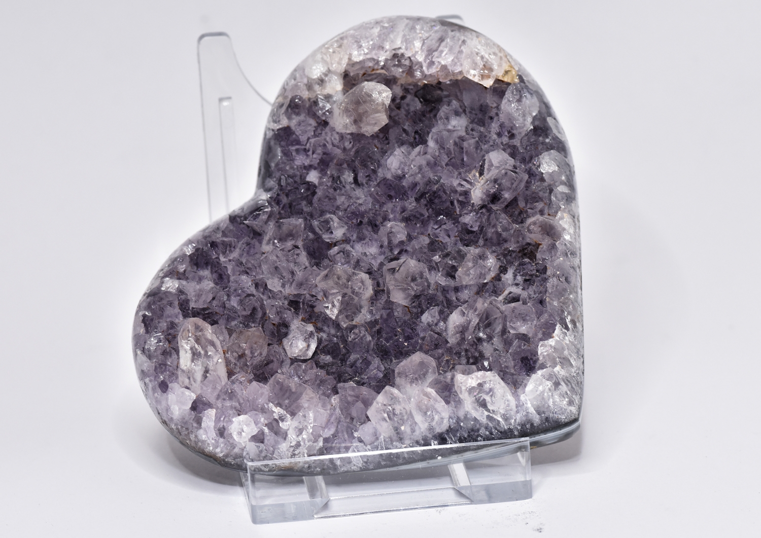 Uruguay Amethyst- Herz, Nr. 6