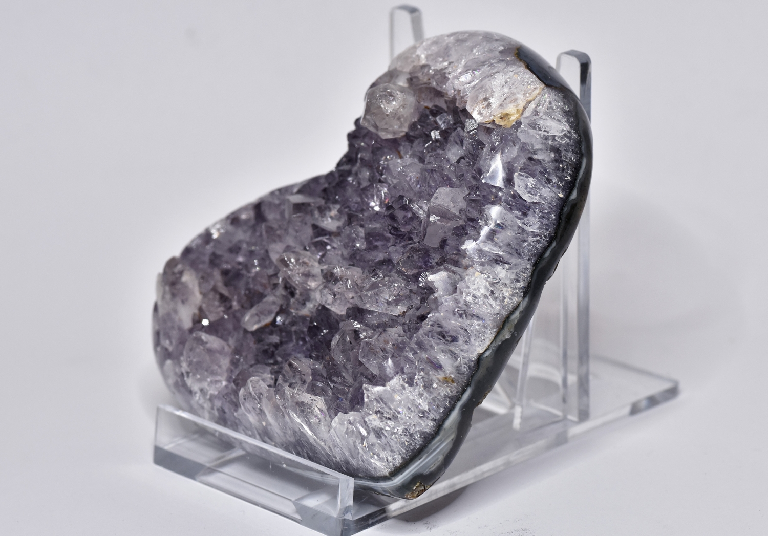 Uruguay Amethyst- Herz, Nr. 6