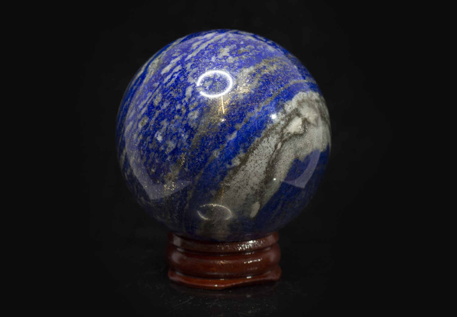 Lapis lazuli ball no 1