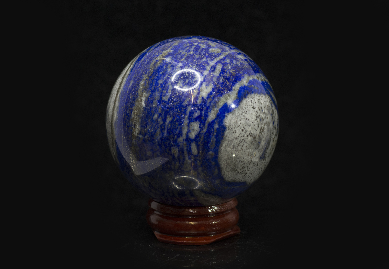 Lapis lazuli ball no 1