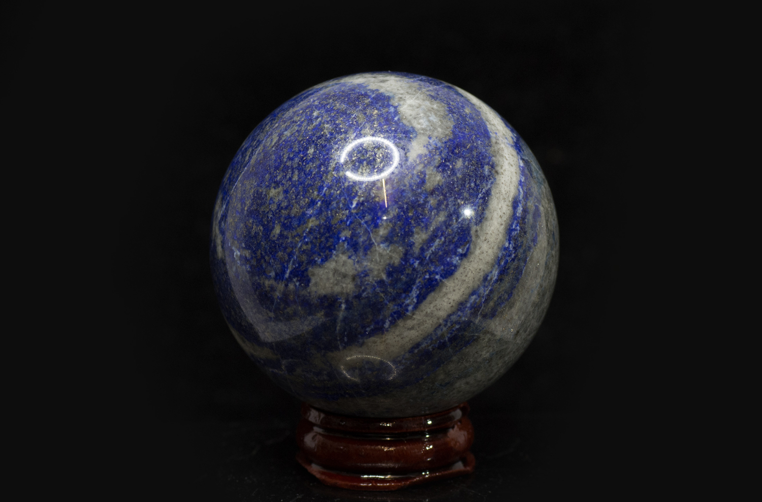 Lapis lazuli ball no 2