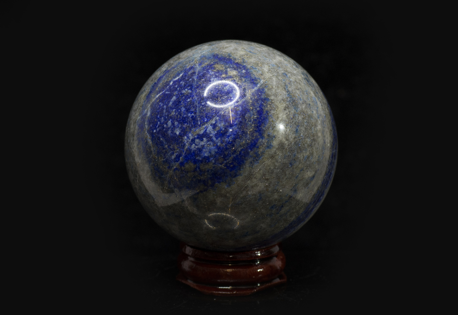Lapis lazuli ball no 2