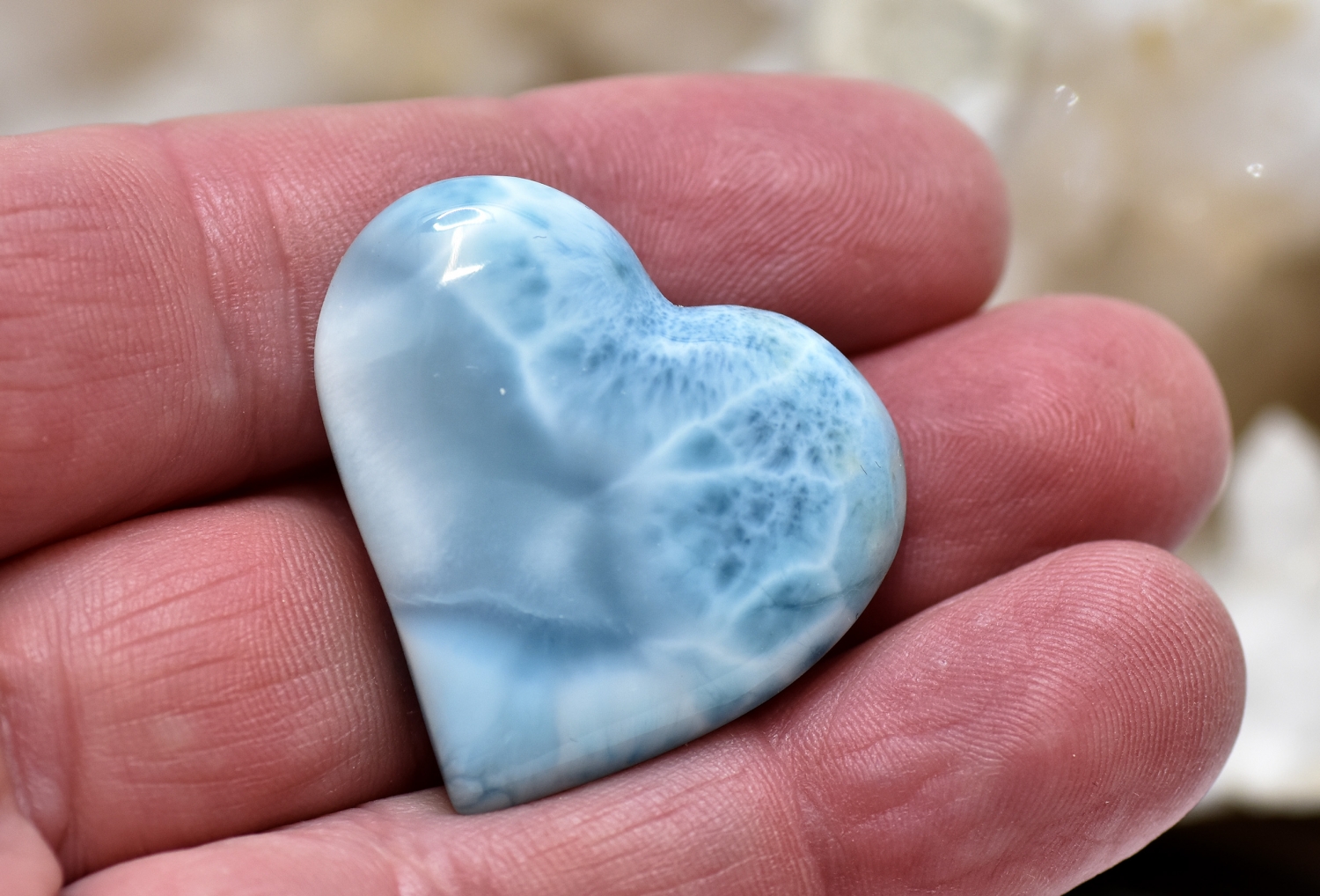 Larimar Herz Nr. 2 AAA