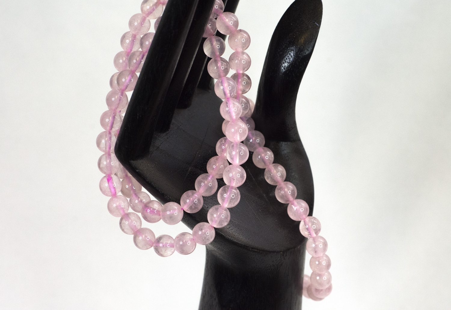 Rosenquarz Kugelarmband