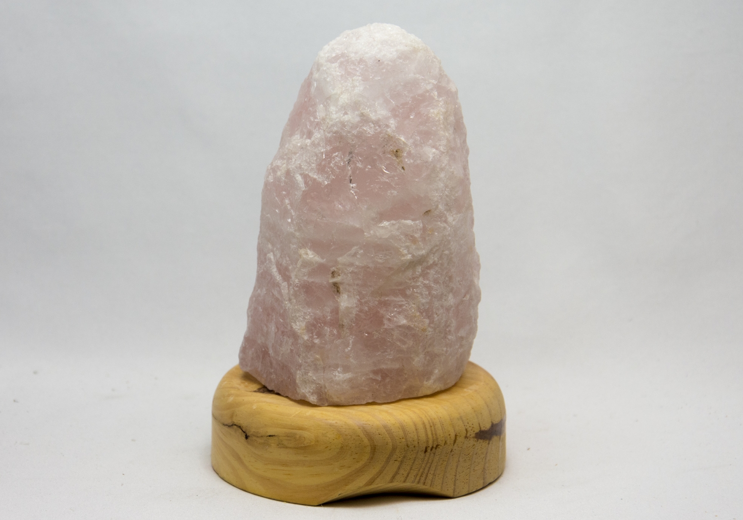 Edelstein-Lampe Rosenquarz Nr. 4