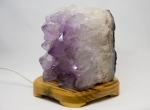 Gemstone Lamp Amethyst No. 1