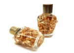 Goldfläschen mit 24 Karat Goldflocken